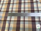 COTON CHEMISE FLANELLE DOUCE À CARREAUX COULEURS DU CIEL - My Little Coupon