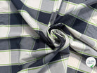 COTON CHEMISE GROS CARREAUX VERTS - My Little Coupon
