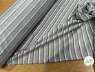 COTON CHEMISE LÉGER GRIS À RAYURES - My Little Coupon