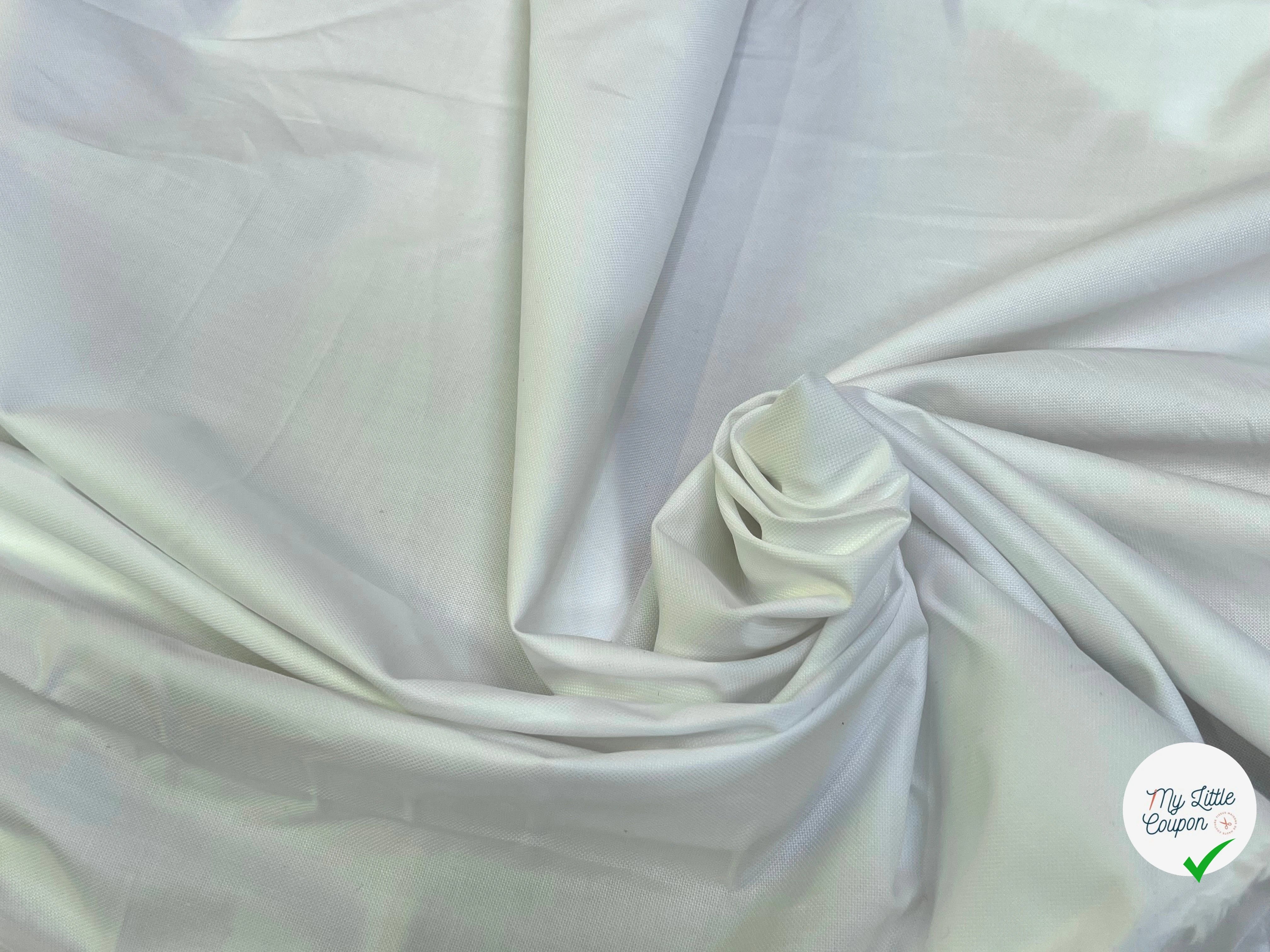 COTON CHEMISE PIQUÉ BLANC NEIGE - My Little Coupon