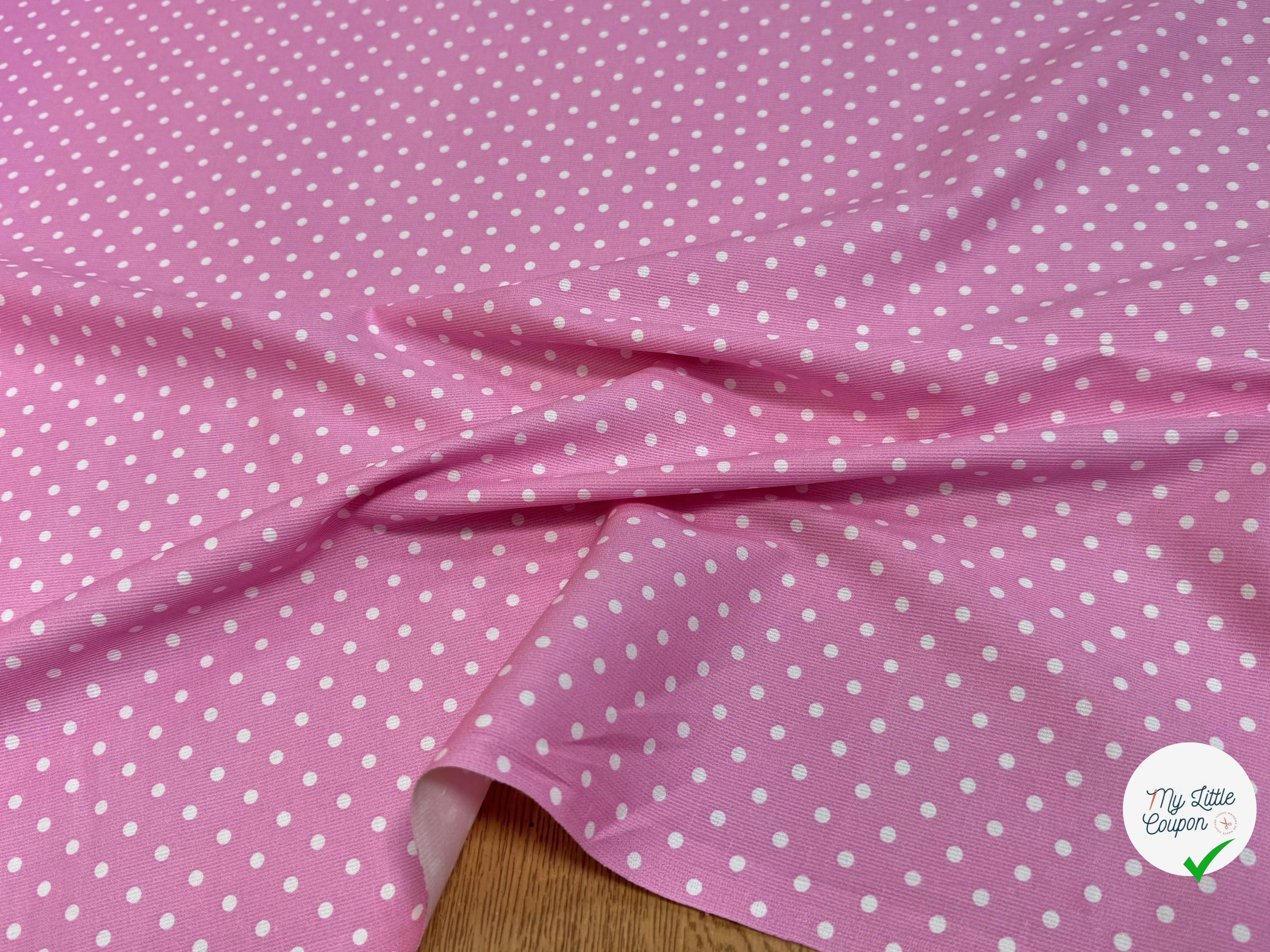 COTON  COTELÉ ROSE À POIS - My Little Coupon