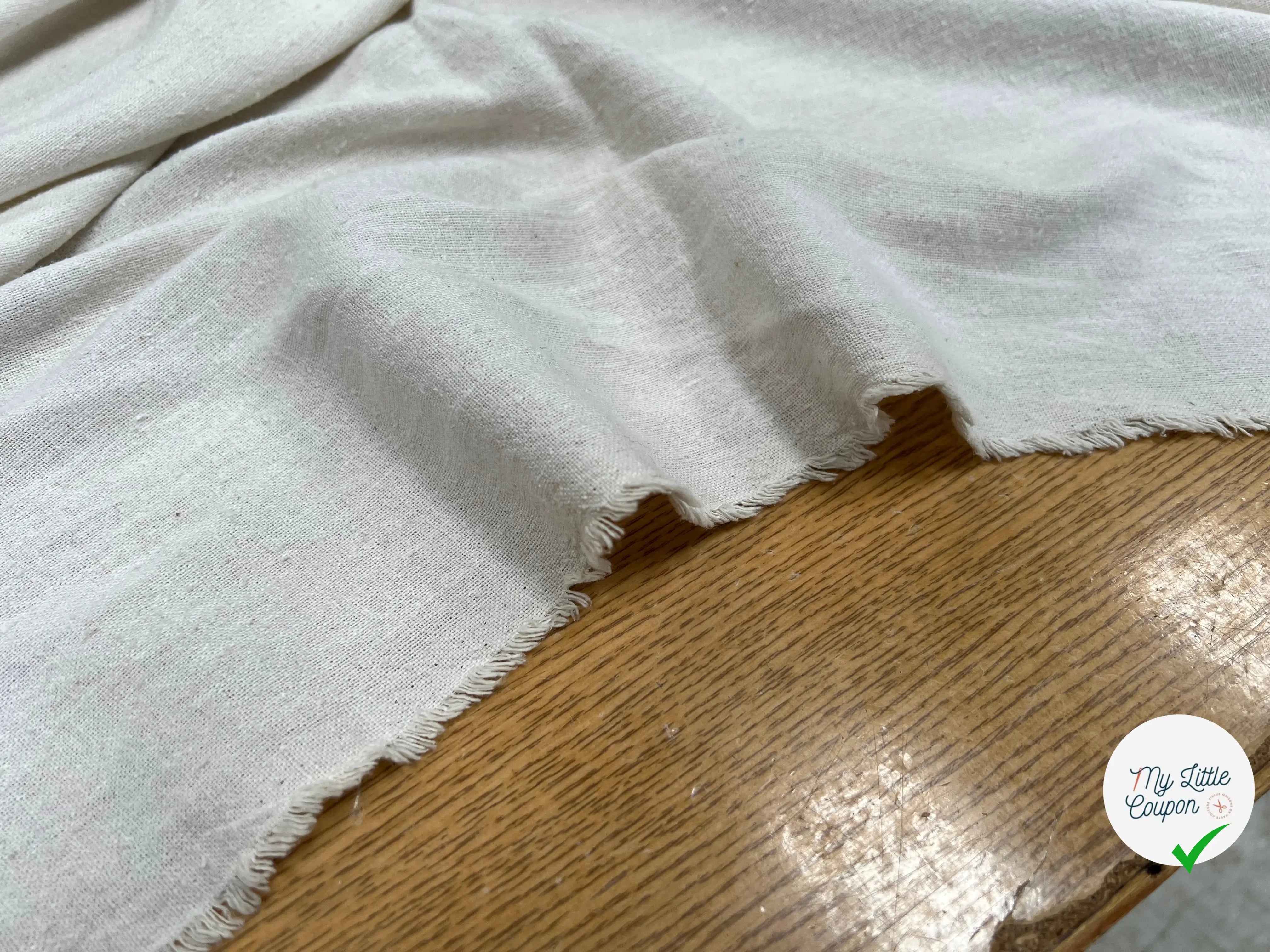 COTON COULEUR NATURELLE EFFET LAINAGE GRUNG - My Little Coupon