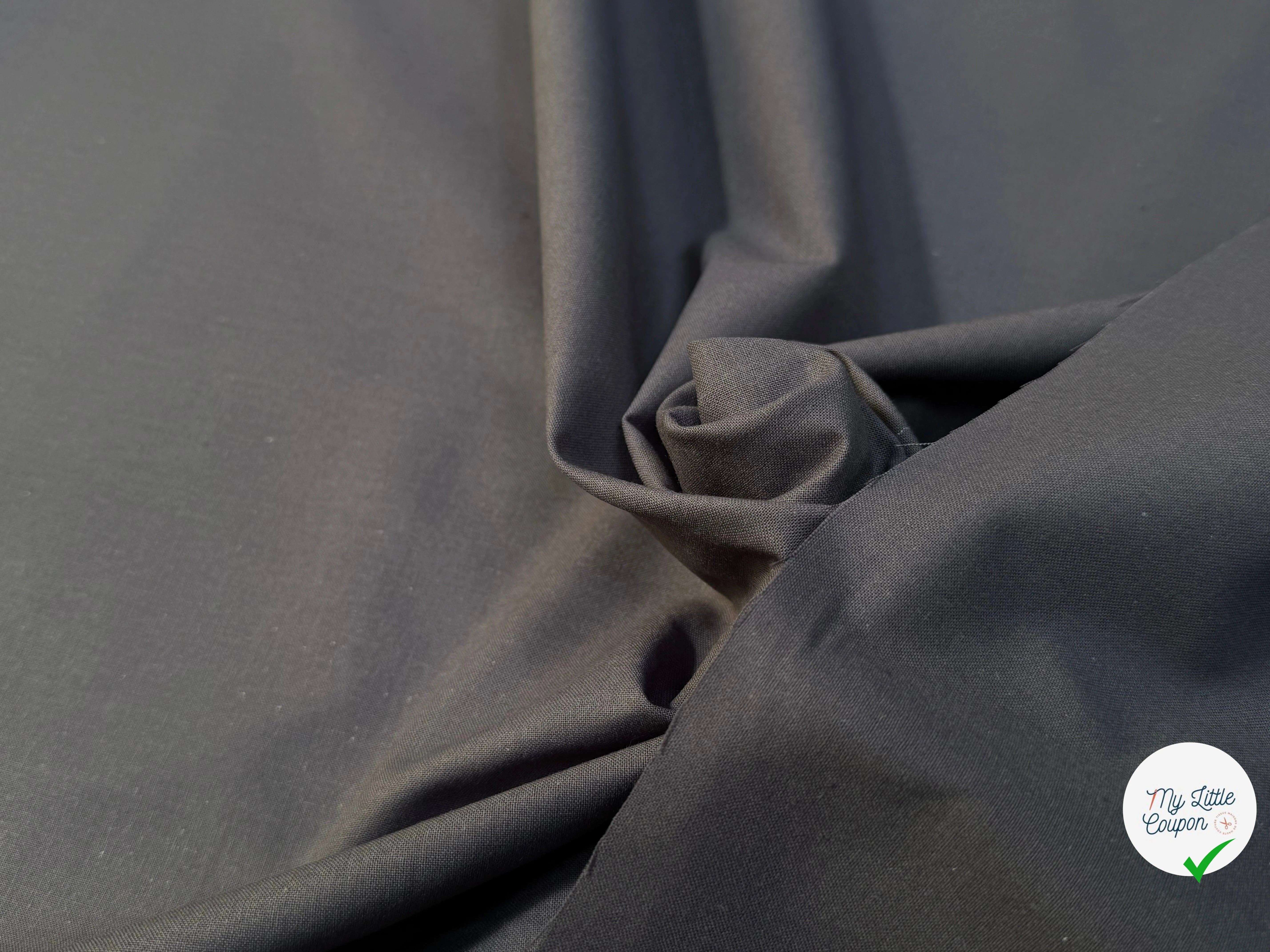 COTON CRETONNE JEKYLL ANTHRACITE 278 - My Little Coupon