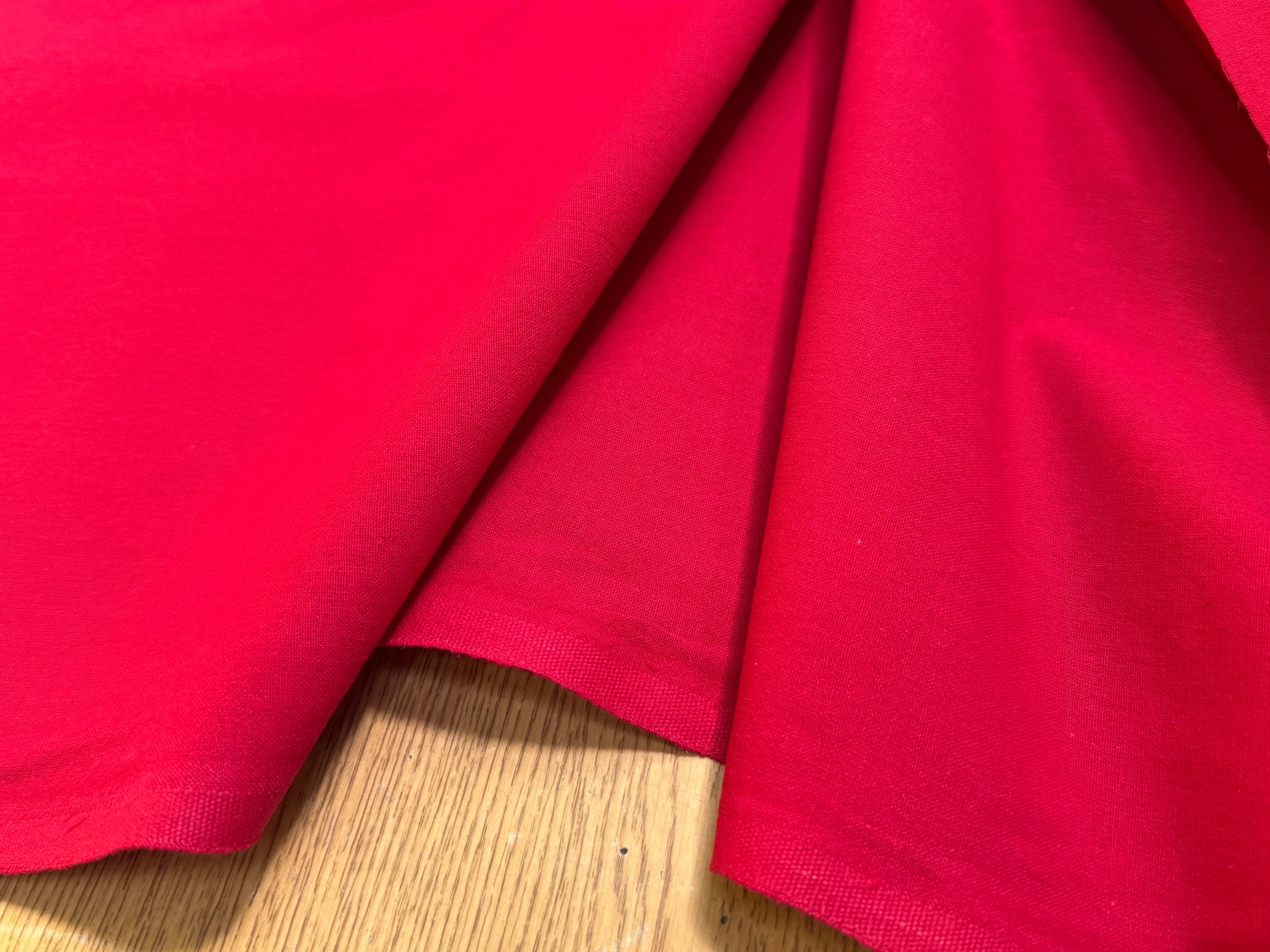 COTON CRETONNE JEKYLL CERISE 211 - My Little Coupon