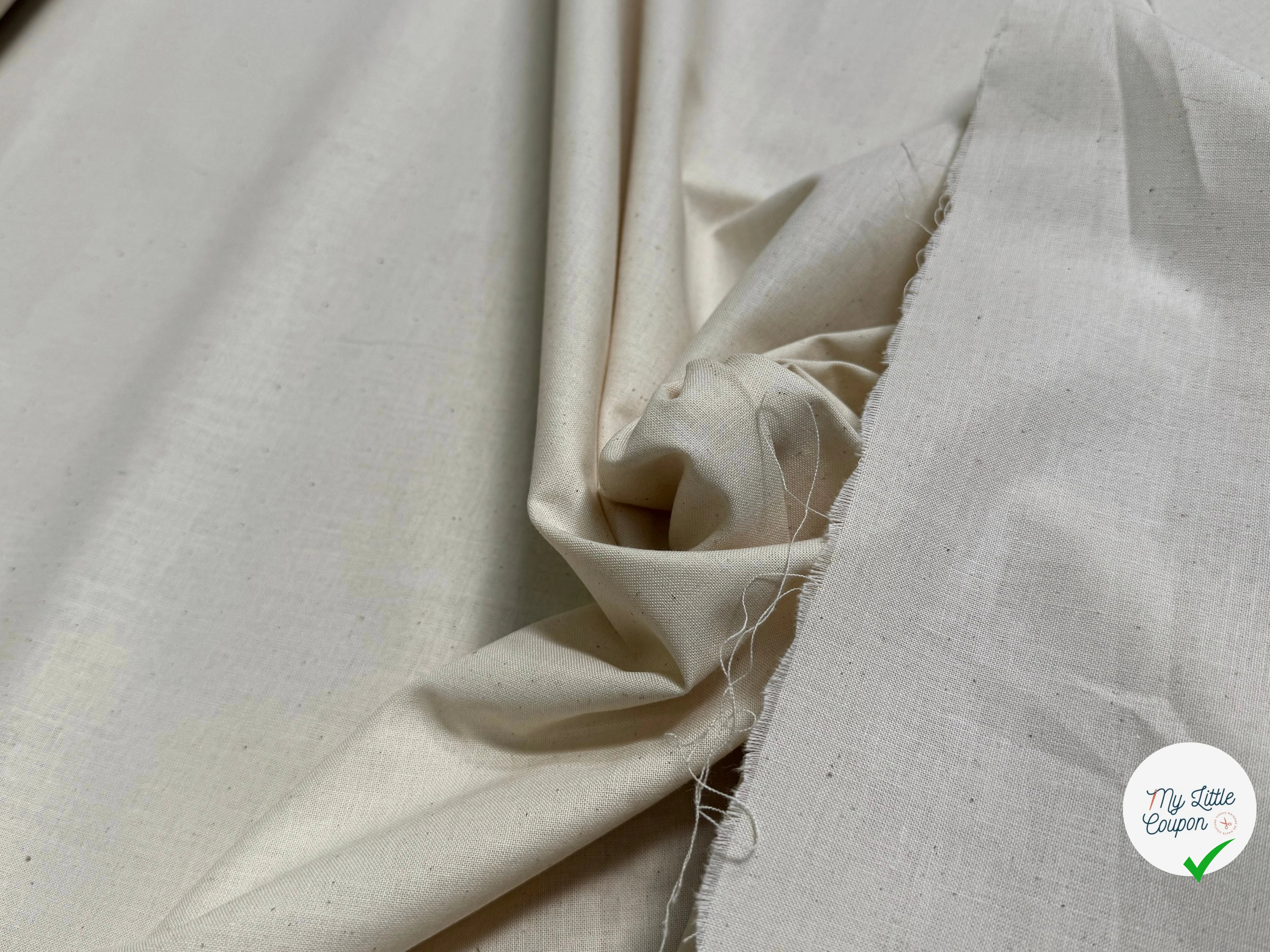 COTON CRETONNE JEKYLL ÉCRU - My Little Coupon