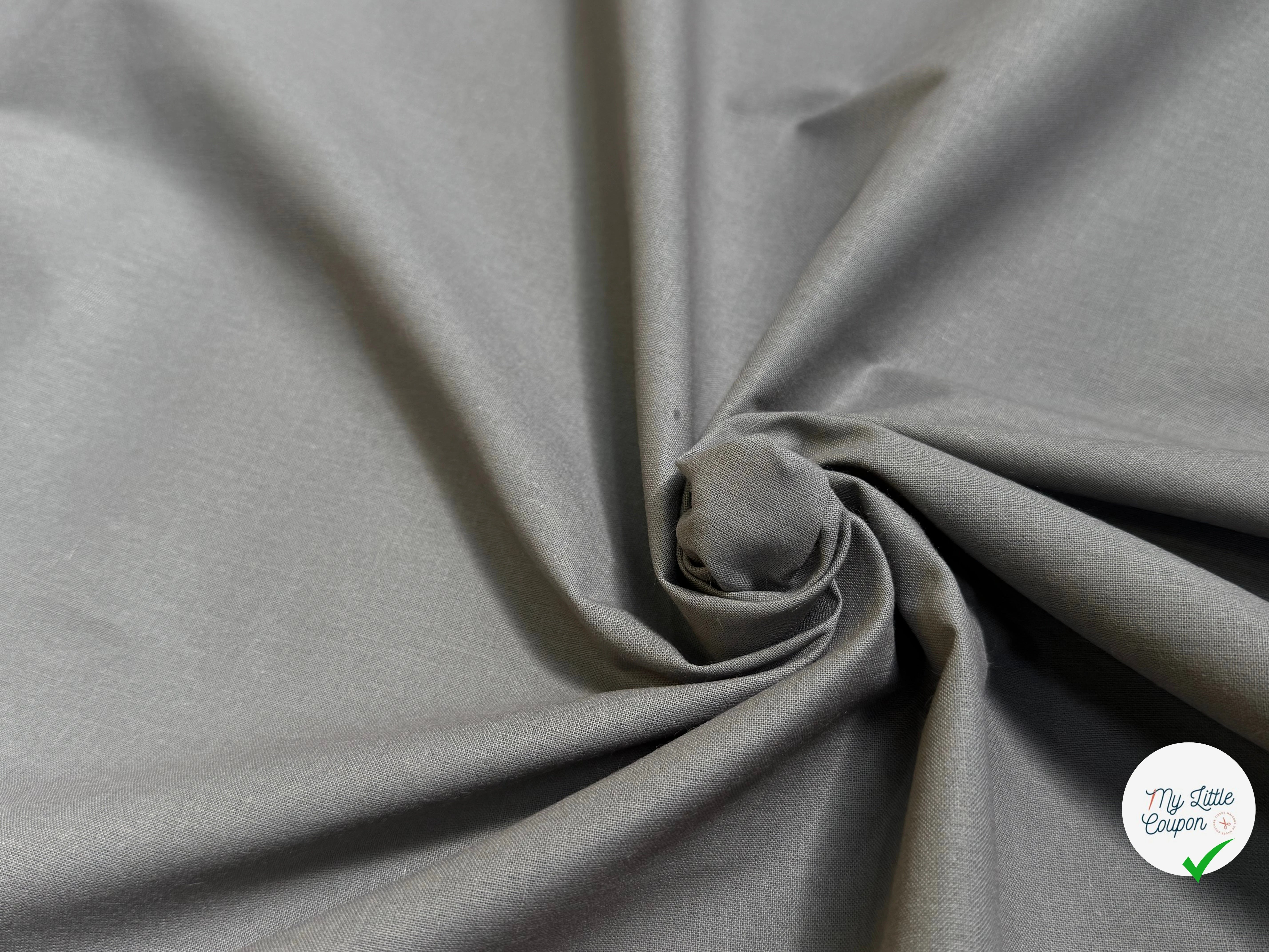 COTON CRETONNE JEKYLL FLANELLE ARDOISE 305 - My Little Coupon
