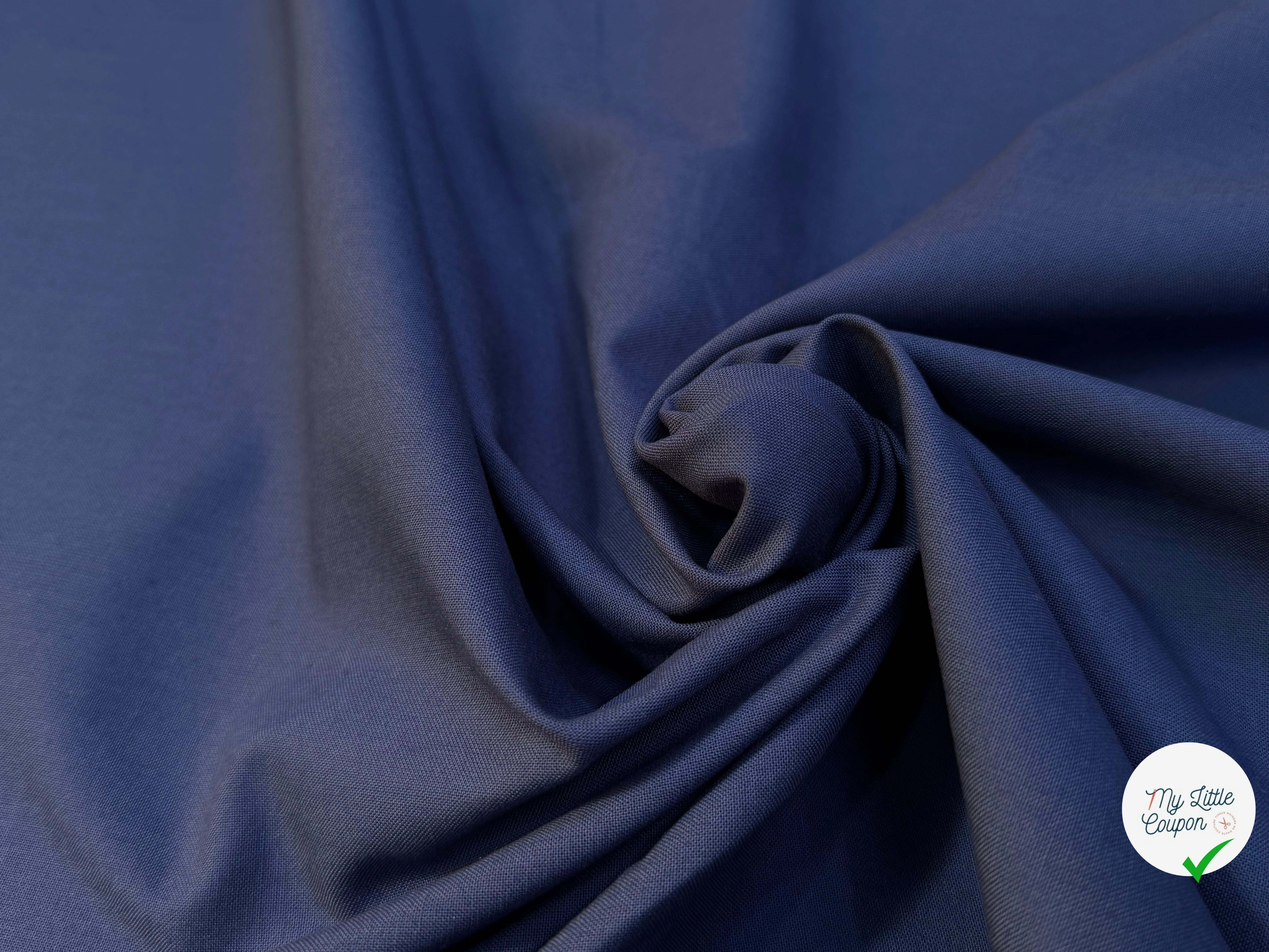 COTON CRETONNE JEKYLL NAVY 318 - My Little Coupon