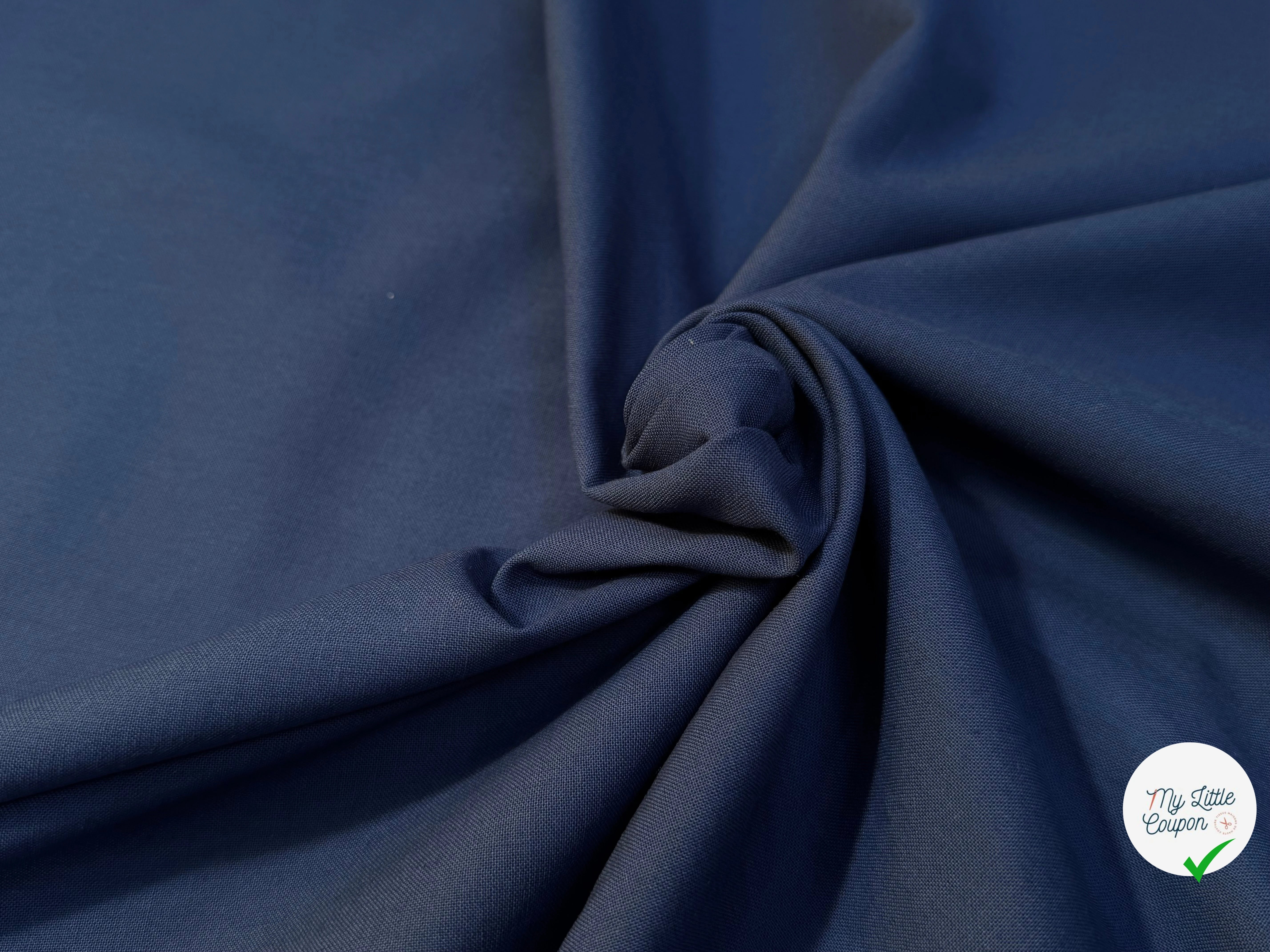 COTON CRETONNE JEKYLL NAVY 318 - My Little Coupon