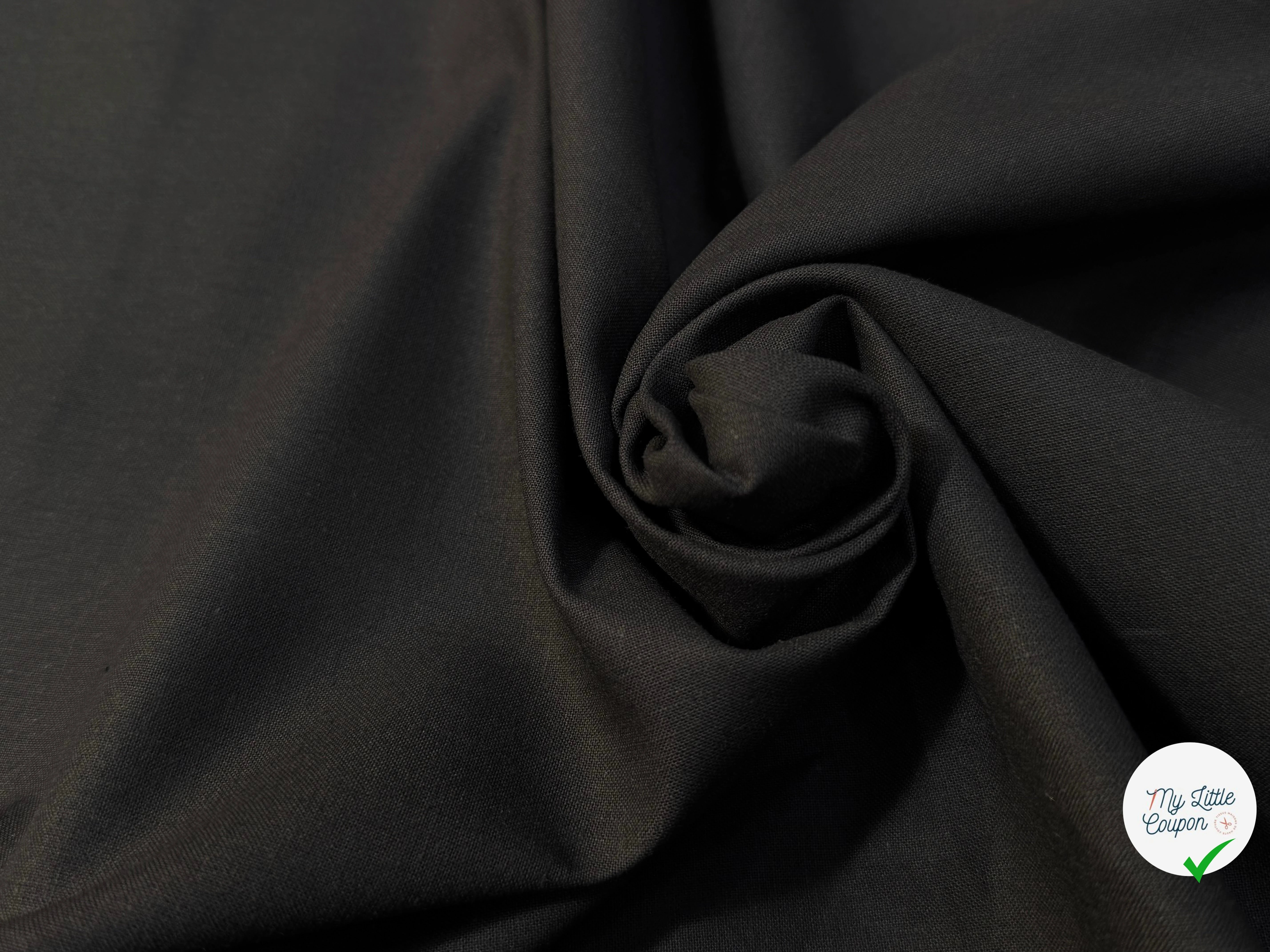 COTON CRETONNE JEKYLL NOIR 230 - My Little Coupon