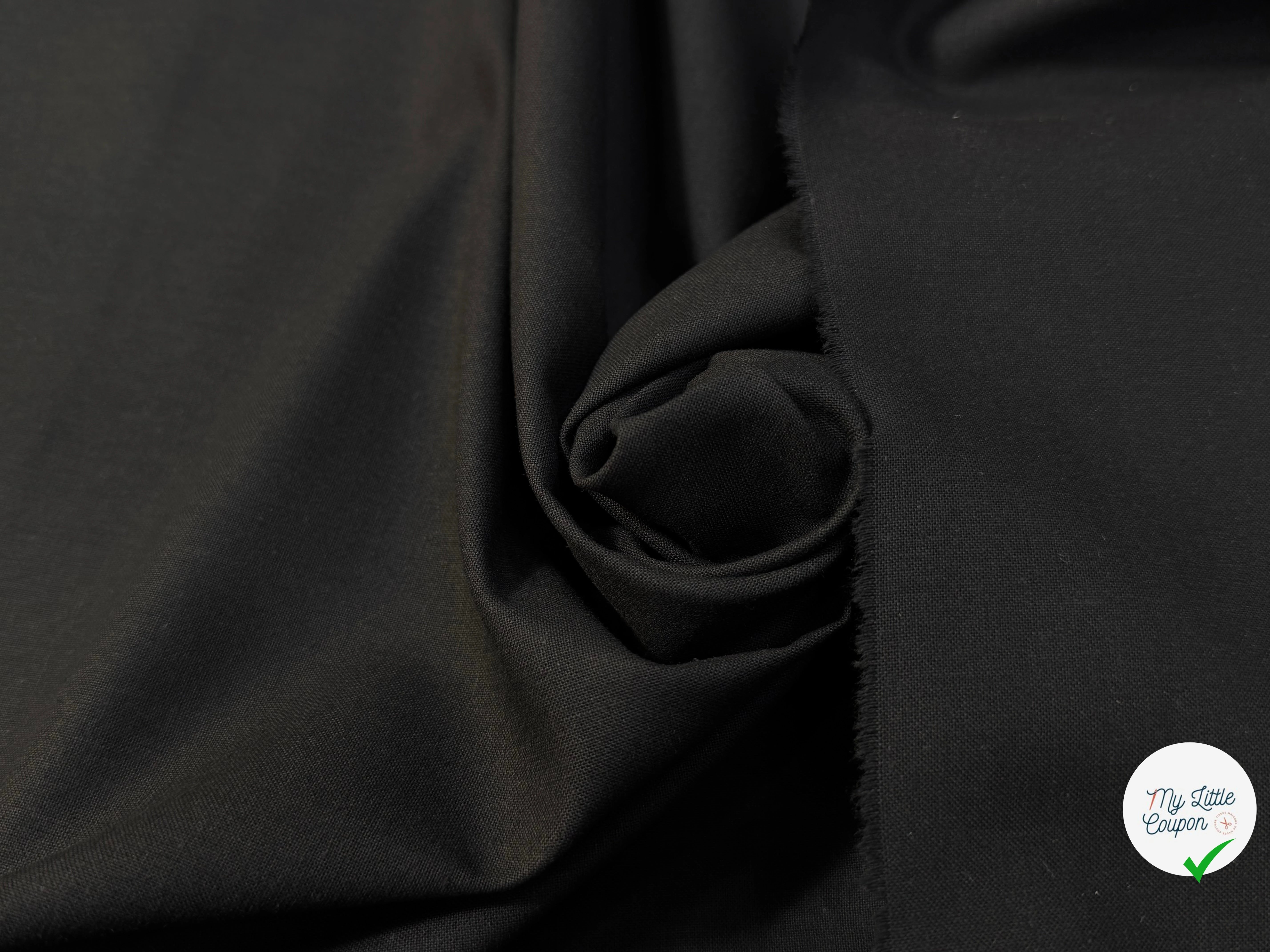 COTON CRETONNE JEKYLL NOIR 230 - My Little Coupon