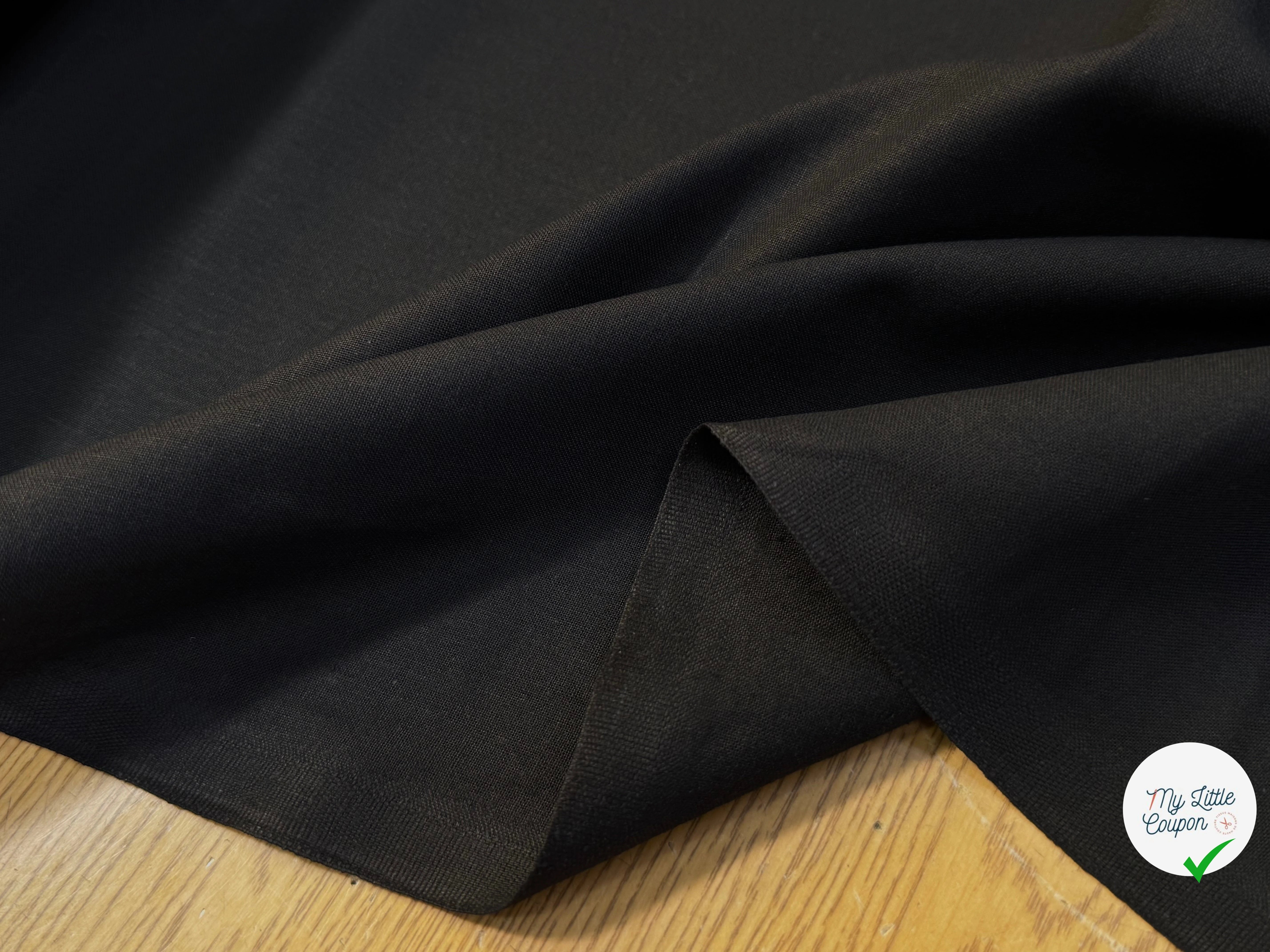 COTON CRETONNE JEKYLL NOIR 230 - My Little Coupon