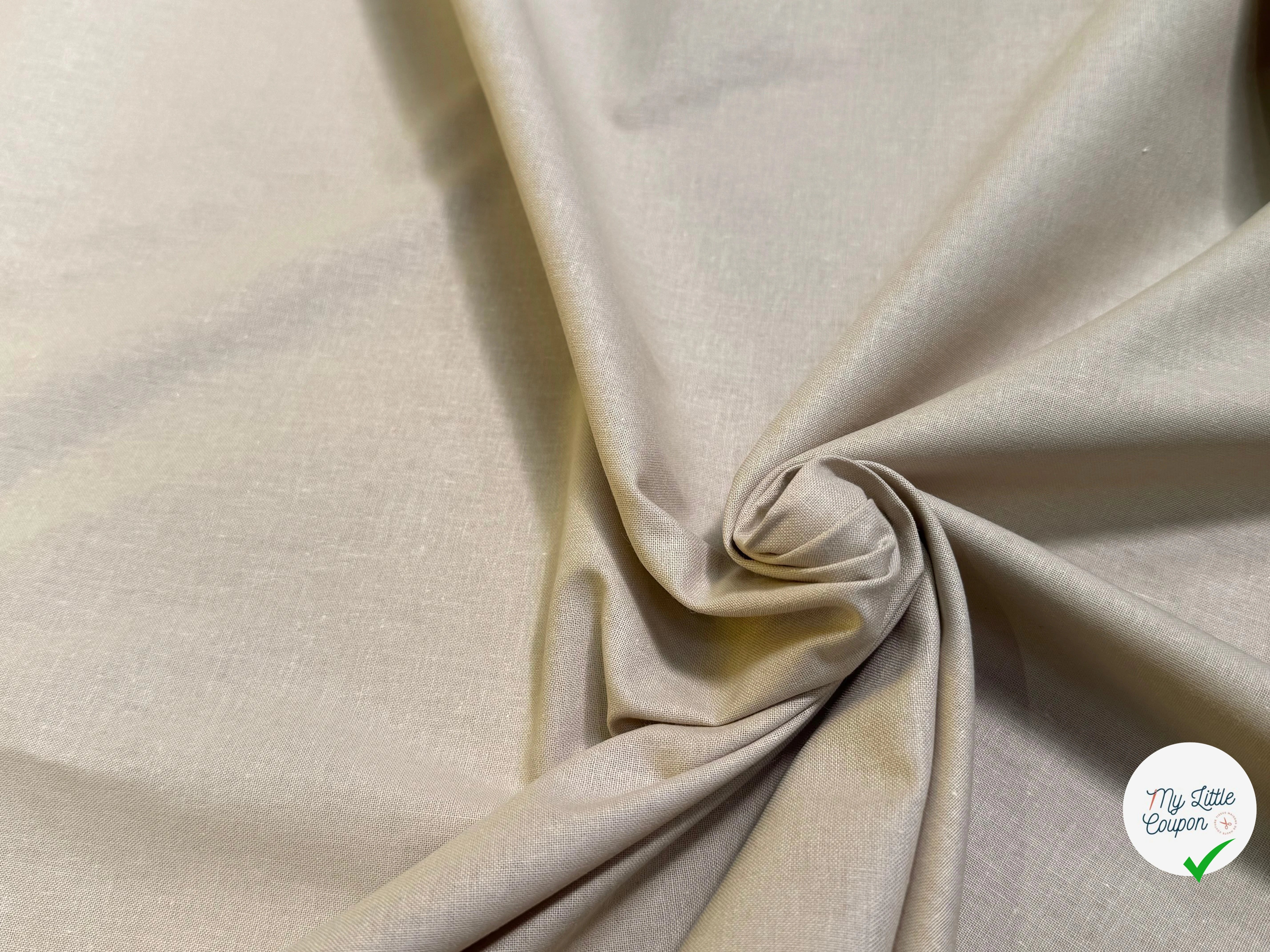 COTON CRETONNE JEKYLL NOUGAT 314 - My Little Coupon
