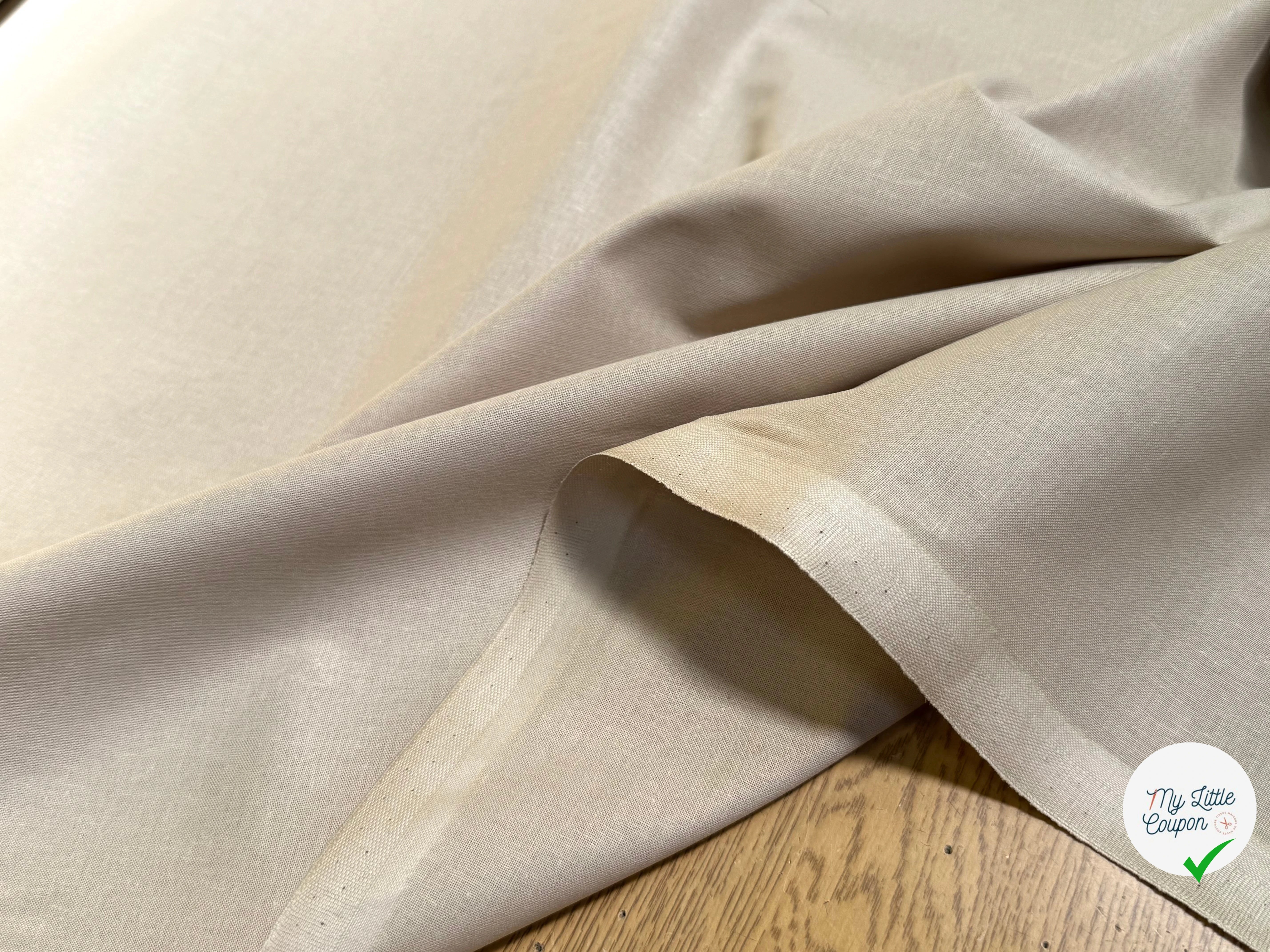 COTON CRETONNE JEKYLL NOUGAT 314 - My Little Coupon