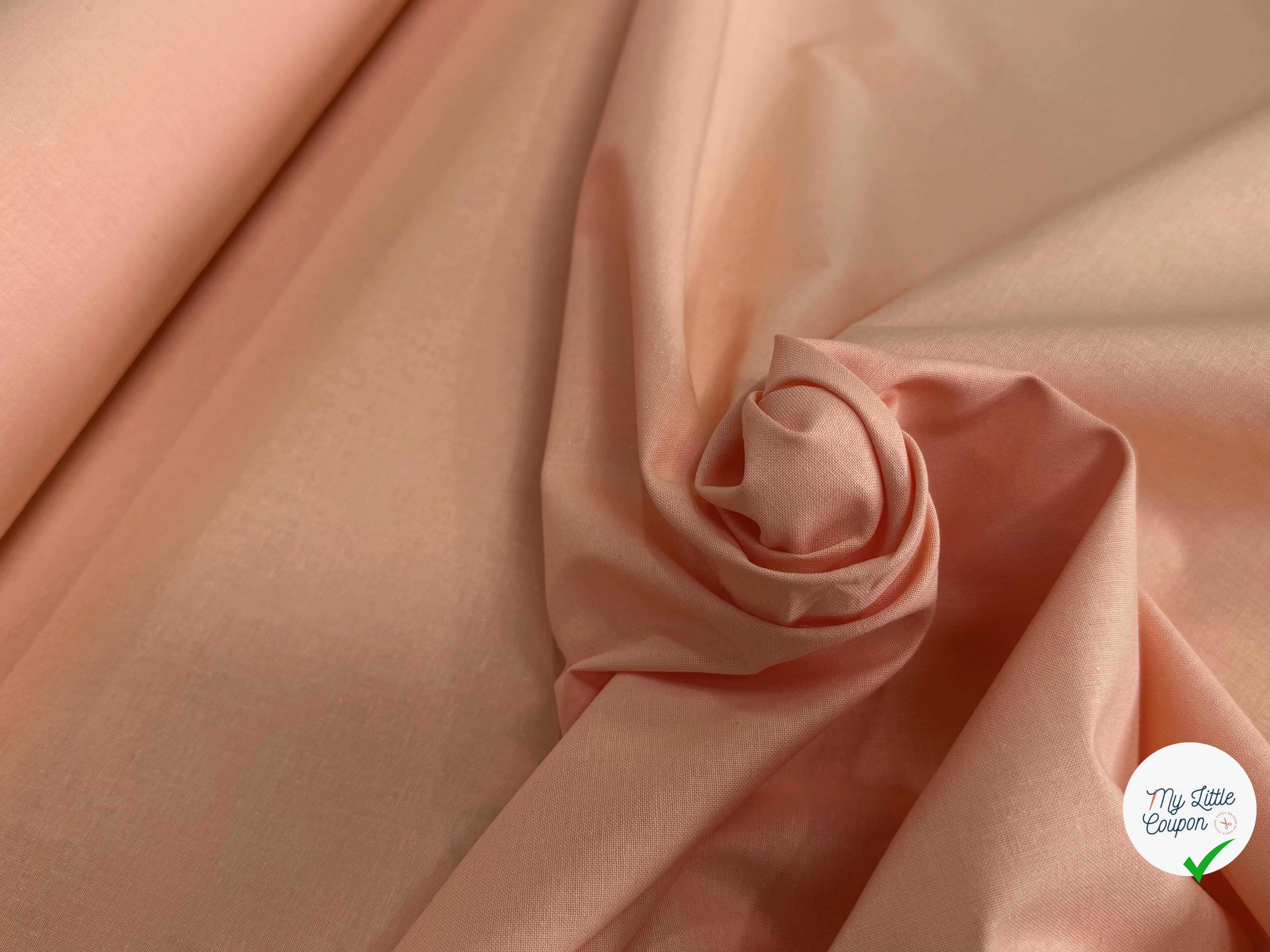 COTON CRETONNE JEKYLL PEACH 358 - My Little Coupon