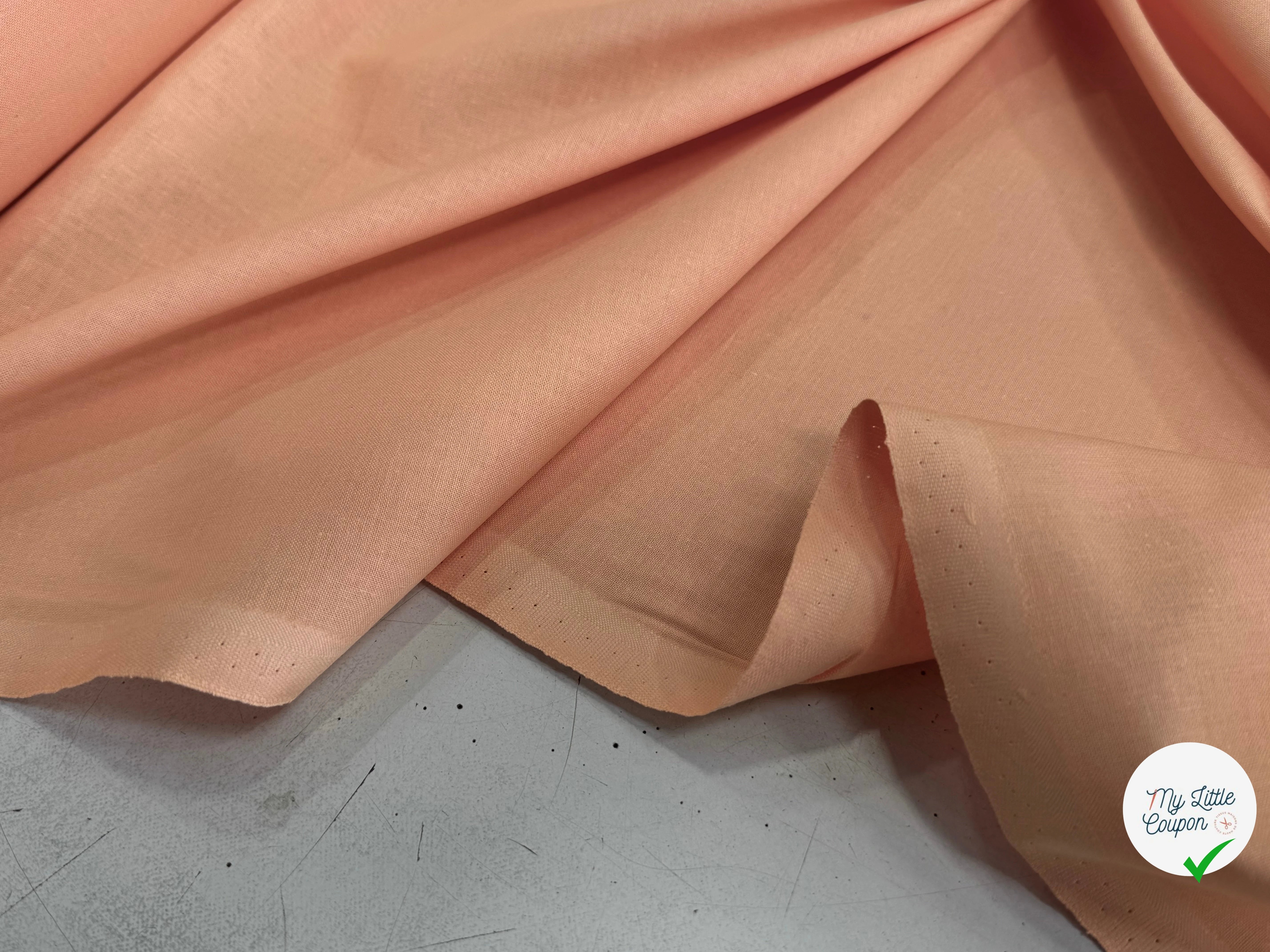 COTON CRETONNE JEKYLL PEACH 358 - My Little Coupon