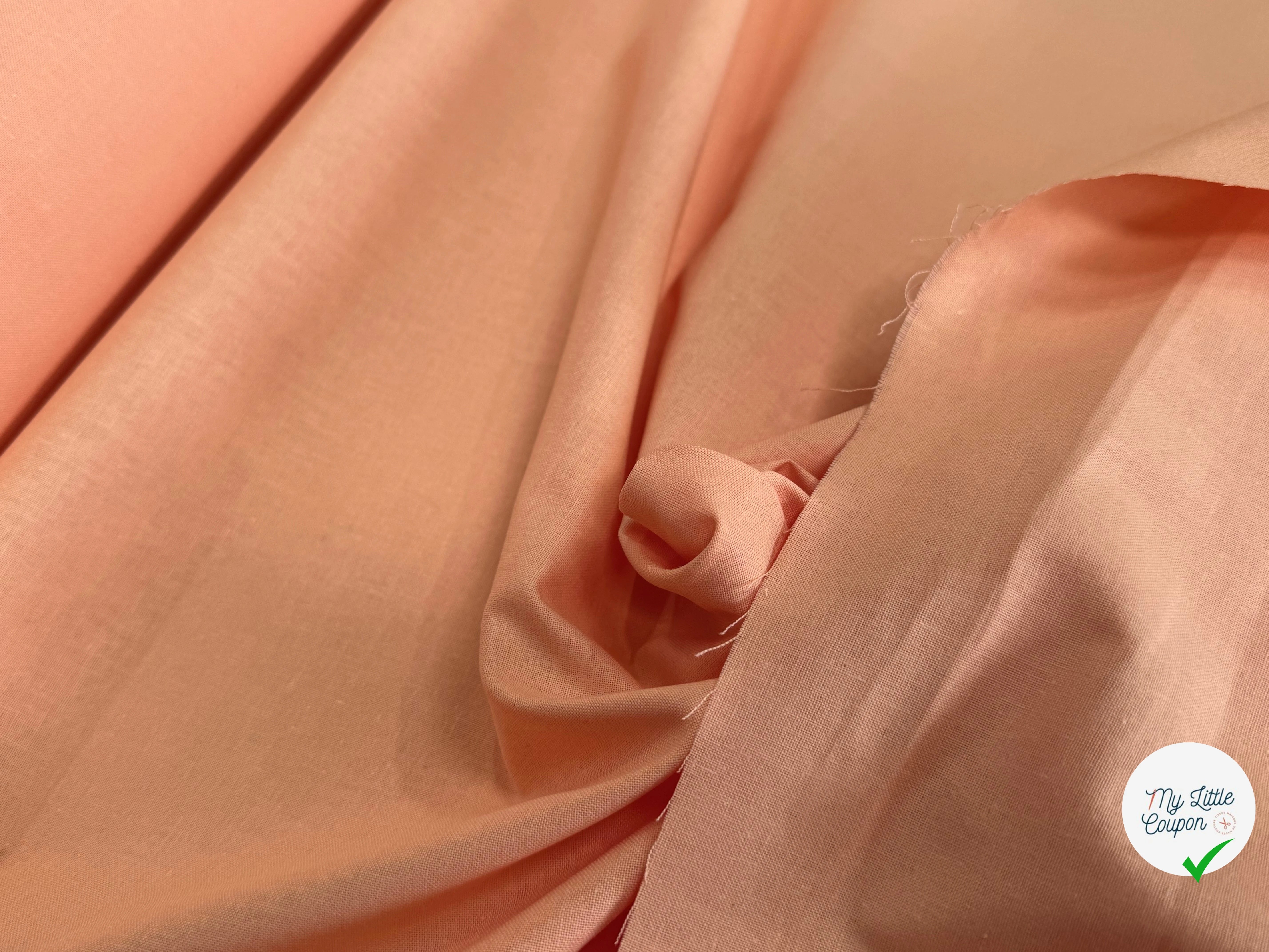 COTON CRETONNE JEKYLL PEACH 358 - My Little Coupon