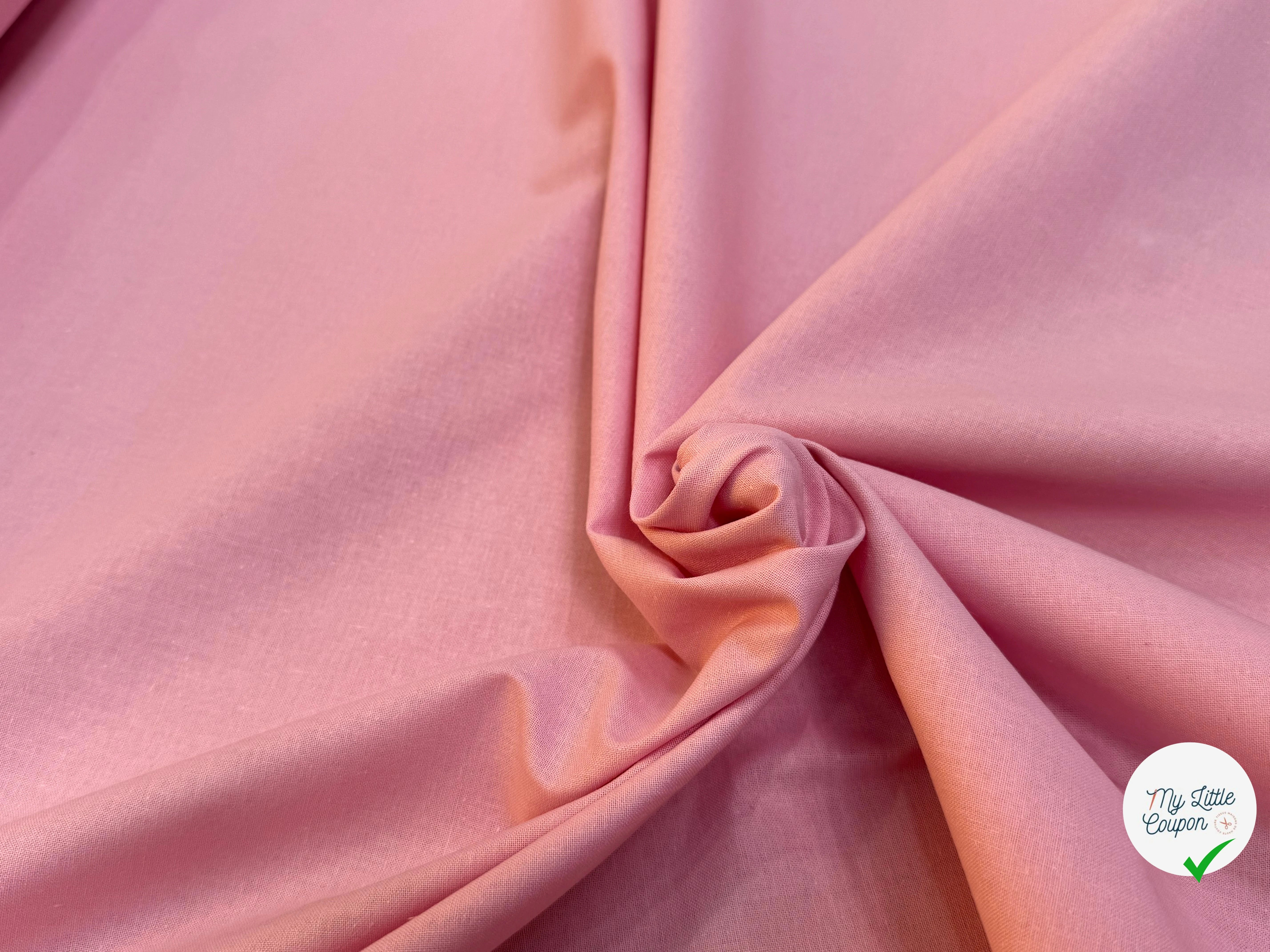 COTON CRETONNE JEKYLL ROSE 206 - My Little Coupon