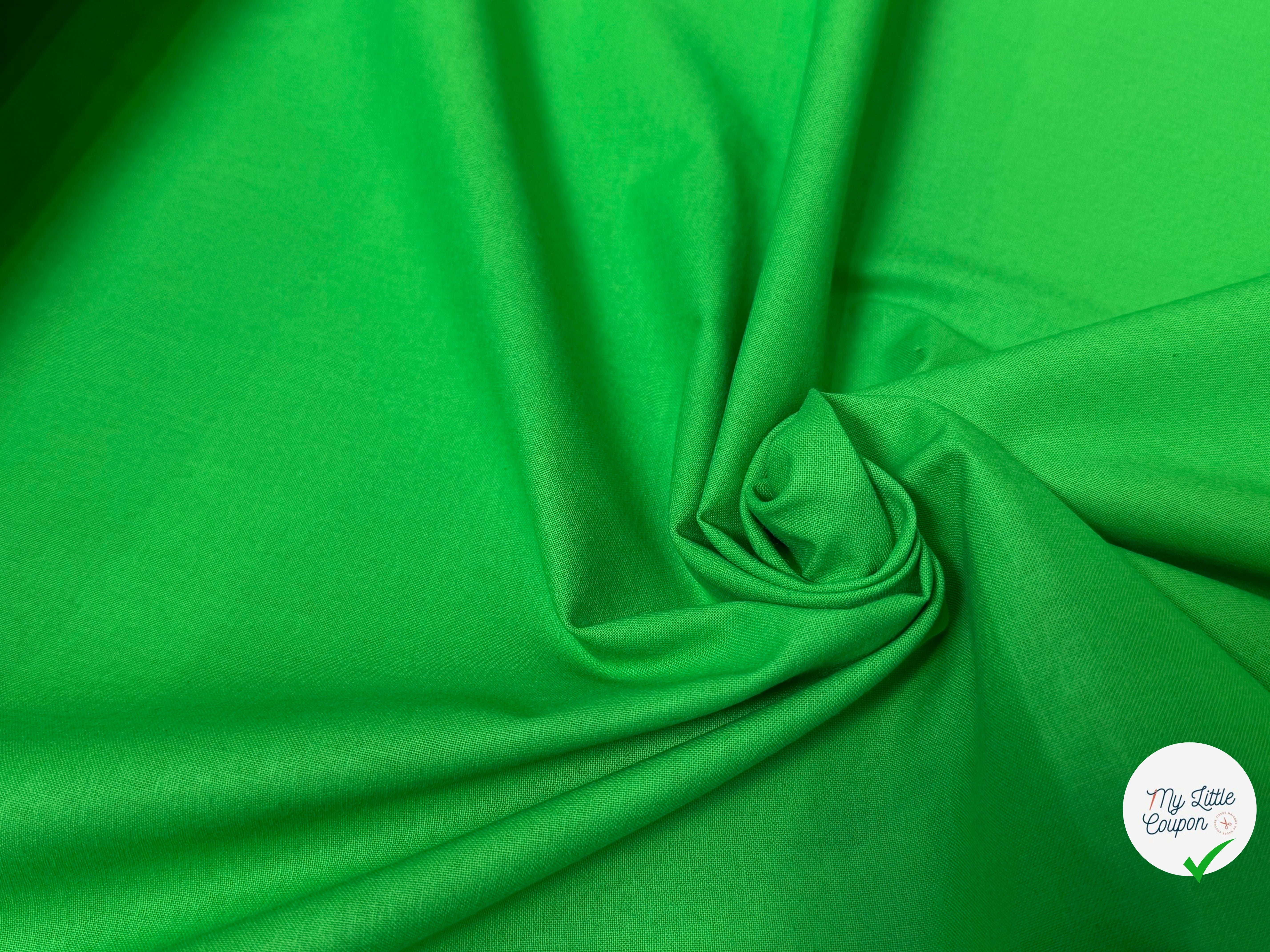 COTON CRETONNE JEKYLL VERT CLASSIQUE 236 - My Little Coupon