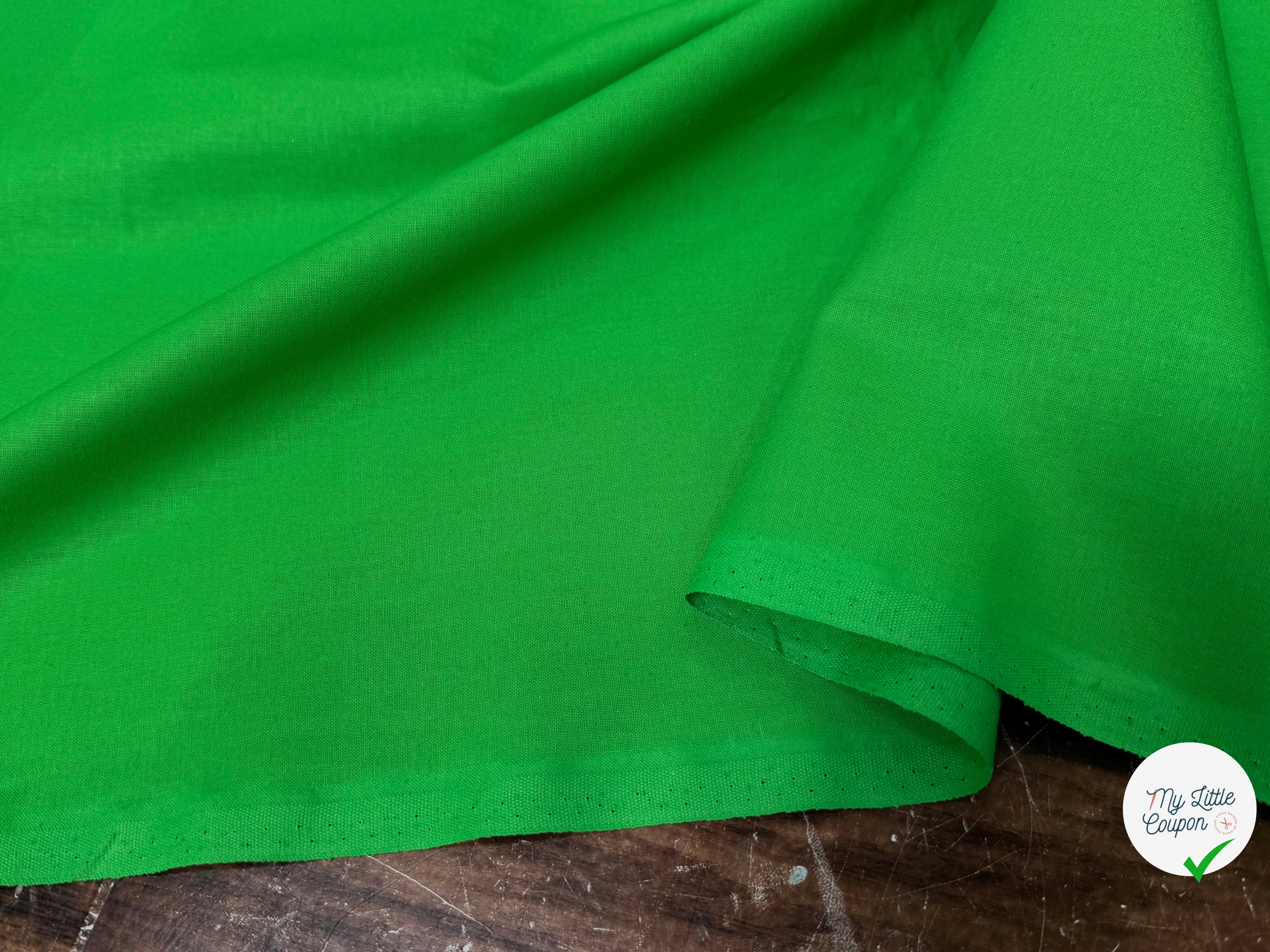 COTON CRETONNE JEKYLL VERT CLASSIQUE 236 - My Little Coupon