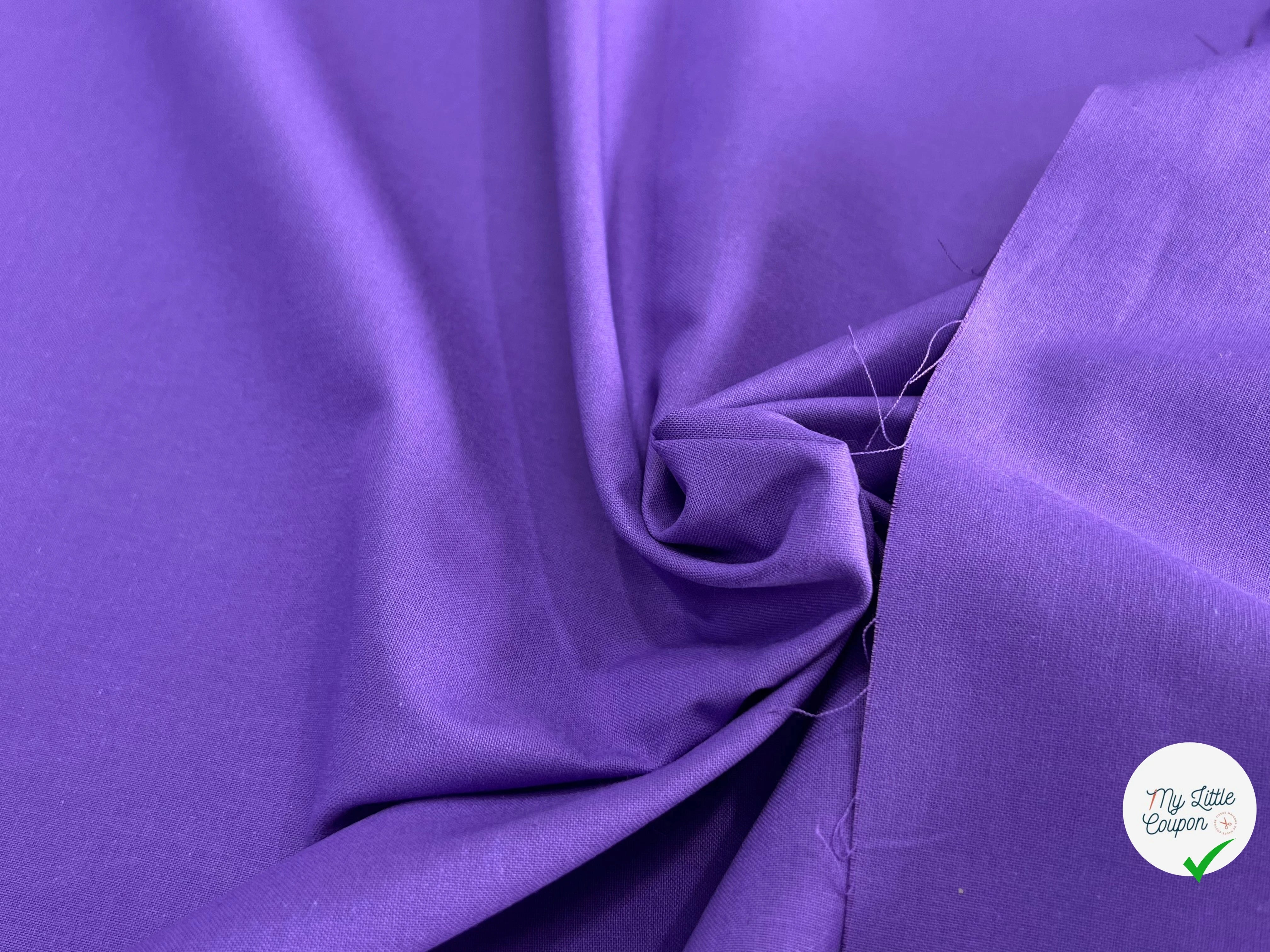 COTON CRETONNE JEKYLL VIOLET 351 - My Little Coupon