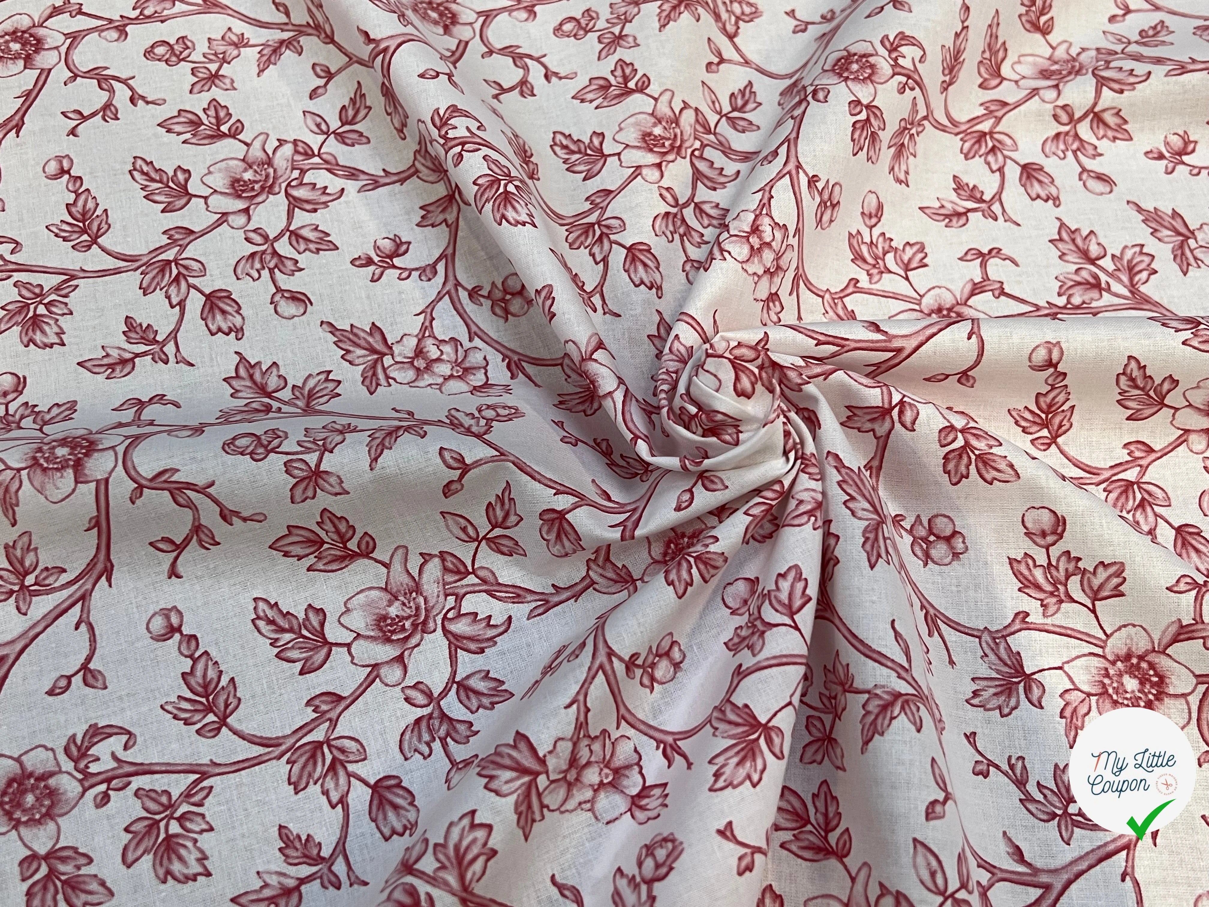 COTON ELISABETH ROUGE - My Little Coupon