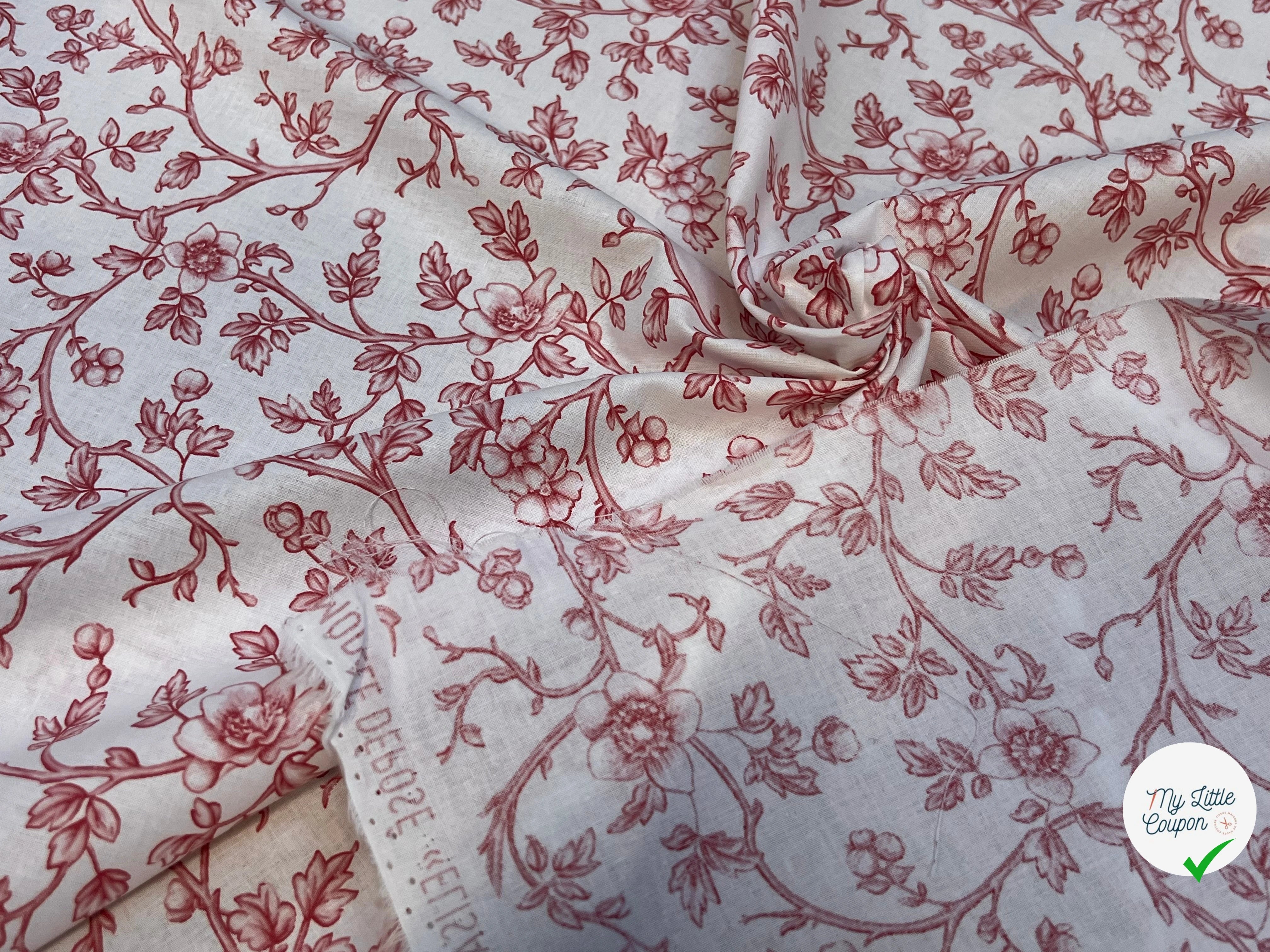 COTON ELISABETH ROUGE - My Little Coupon