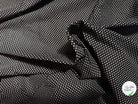COTON FERMIÈRE NOIR ÉTOILES BLANCHES - My Little Coupon