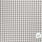 COTON FIL TEINT CARREAUX GRIS FONCÉ - My Little Coupon
