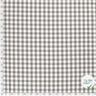 COTON FIL TEINT CARREAUX GRIS FONCÉ - My Little Coupon