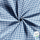 COTON FIL TEINT CARREAUX INDIGO - My Little Coupon