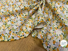 COTON FLEURS ORANGE & VERT - My Little Coupon