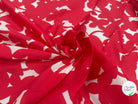 COTON GRAPHIQUE OMBRES ROUGE - My Little Coupon