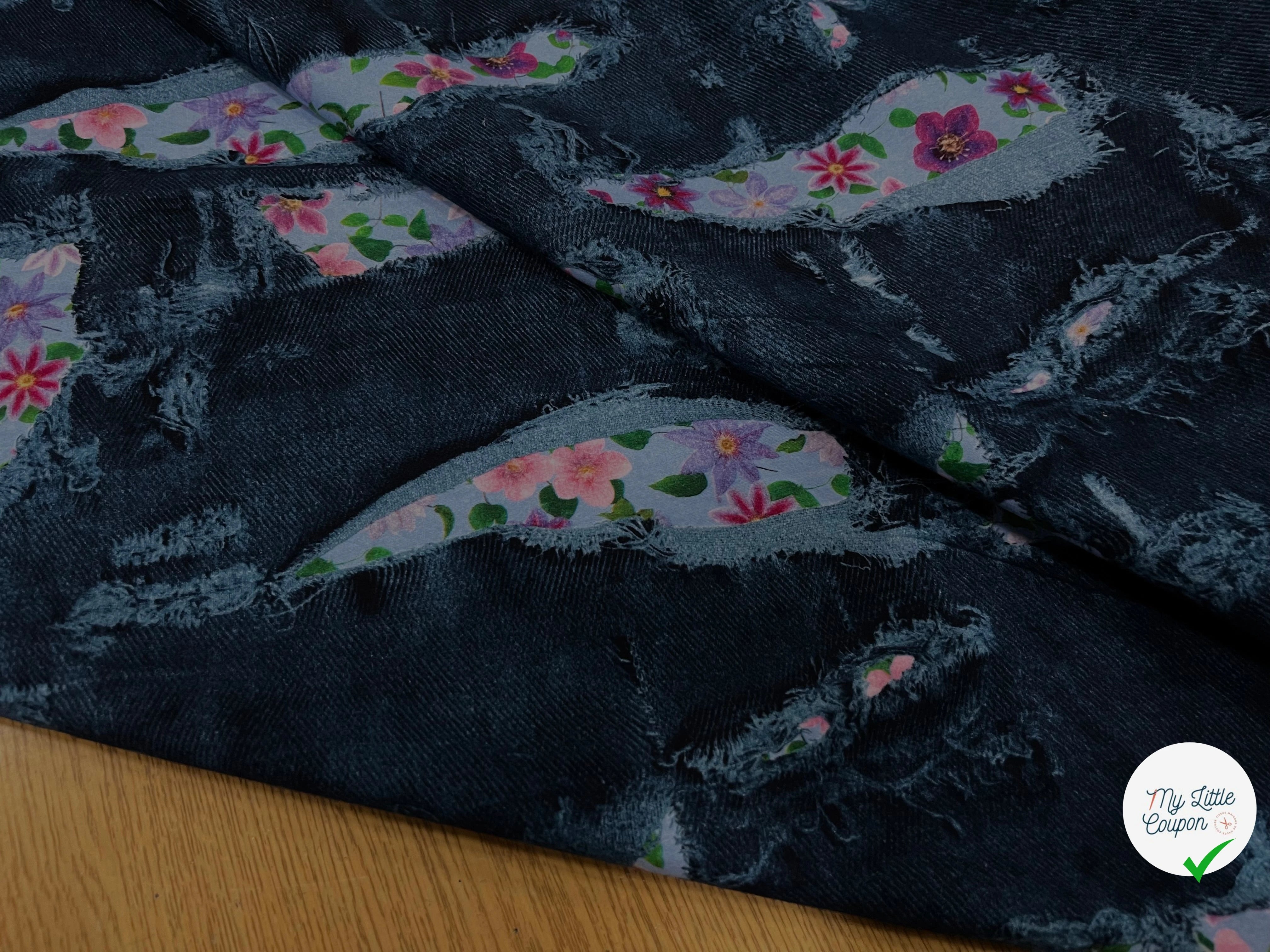 COTON GYN NUIT IMPRIMÉ FLEURS SOUPLE - My Little Coupon