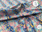 COTON IMPRIMÉ FOIL 08 BLEU 145 CM - My Little Coupon