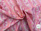 COTON IMPRIMÉ FOIL 09 ROSE 145 CM - My Little Coupon