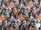 COTON IMPRIMÉ FOIL 13 BLEU NUIT 145 CM - My Little Coupon
