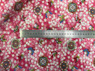 COTON IMPRIMÉ FOIL 18 ROSE 145 CM - My Little Coupon