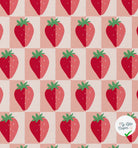 COTON IMPRIMÉ MARIGUETTE ROSE / ROUGE - My Little Coupon