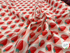 COTON IMPRIMÉ MARIGUETTE ROSE / ROUGE - My Little Coupon