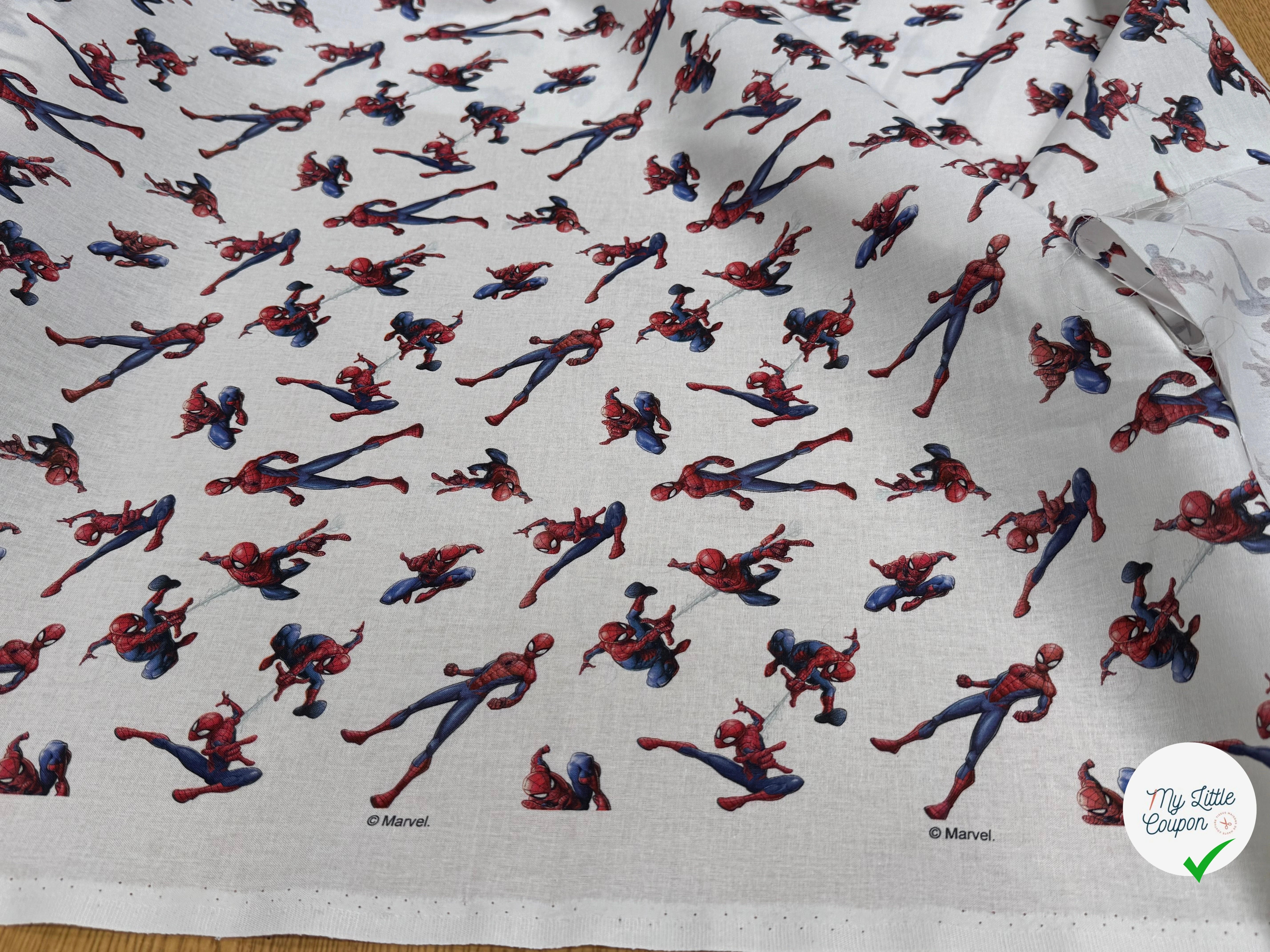 COTON IMPRIMÉ SPIDERMAN A50 - My Little Coupon