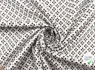 COTON IMPRIMÉ TRÈFLE AU CHOCOLAT - My Little Coupon - tissu - coudre