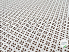 COTON IMPRIMÉ TRÈFLE AU CHOCOLAT - My Little Coupon - tissu - coudre
