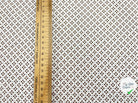 COTON IMPRIMÉ TRÈFLE AU CHOCOLAT - My Little Coupon - tissu - coudre