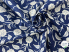 COTON INDIEN TAJ-MAHAL 002 INDIGO LAIZE 110 - My Little Coupon