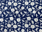 COTON INDIEN TAJ-MAHAL 002 INDIGO LAIZE 110 - My Little Coupon