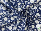 COTON INDIEN TAJ-MAHAL 002 INDIGO LAIZE 110 - My Little Coupon