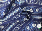 COTON INDIEN TAJ-MAHAL 003 INDIGO LAIZE 110 - My Little Coupon