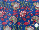 COTON INDIEN TAJ-MAHAL 006 BLEU LAIZE 110 - My Little Coupon