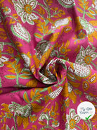 COTON INDIEN TAJ-MAHAL 007 FUCHSIA LAIZE 110 - My Little Coupon