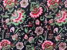 COTON INDIEN TAJ-MAHAL 008 NOIR LAIZE 110 - My Little Coupon